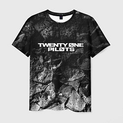 Футболка мужская Twenty One Pilots black graphite, цвет: 3D-принт