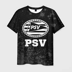 Футболка мужская PSV sport на темном фоне, цвет: 3D-принт
