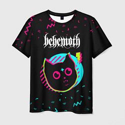 Футболка мужская Behemoth - rock star cat, цвет: 3D-принт