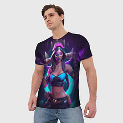 Футболка мужская League of Legends Kaisa Kda style, цвет: 3D-принт — фото 2
