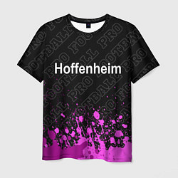Футболка мужская Hoffenheim pro football посередине, цвет: 3D-принт