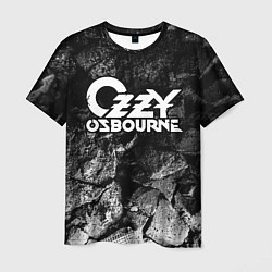 Футболка мужская Ozzy Osbourne black graphite, цвет: 3D-принт