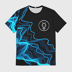 Мужская футболка Marilyn Manson sound wave