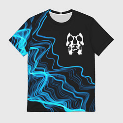 Мужская футболка Deftones sound wave