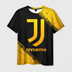 Футболка мужская Juventus - gold gradient, цвет: 3D-принт