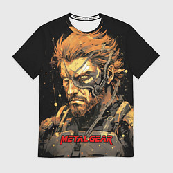 Футболка мужская Веном Снейк Metal gear game, цвет: 3D-принт