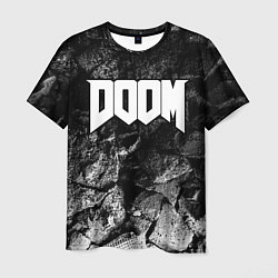 Футболка мужская Doom black graphite, цвет: 3D-принт