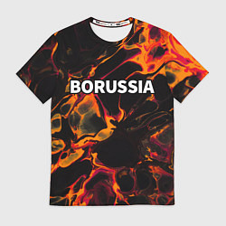 Футболка мужская Borussia red lava, цвет: 3D-принт