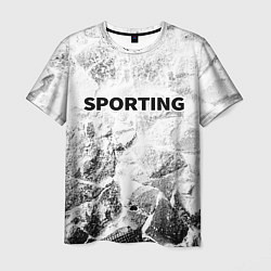 Футболка мужская Sporting white graphite, цвет: 3D-принт