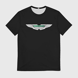 Футболка мужская Aston Martin logo, цвет: 3D-принт