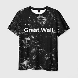 Футболка мужская Great Wall black ice, цвет: 3D-принт