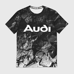 Футболка мужская Audi black graphite, цвет: 3D-принт
