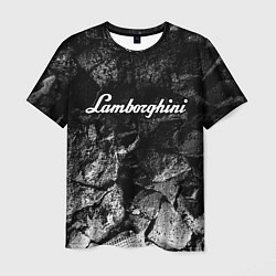 Футболка мужская Lamborghini black graphite, цвет: 3D-принт