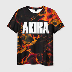 Футболка мужская Akira red lava, цвет: 3D-принт