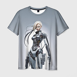 Футболка мужская Barbie - cyber warrior, цвет: 3D-принт