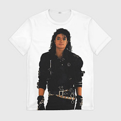 Футболка мужская Michael Jackson whos bad, цвет: 3D-принт