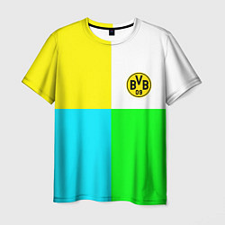 Футболка мужская Borussia color cport, цвет: 3D-принт