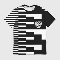 Мужская футболка Россия геометрия