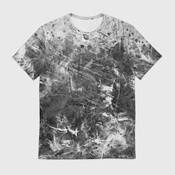 Мужская футболка Абстракция - серый дым