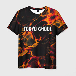 Футболка мужская Tokyo Ghoul red lava, цвет: 3D-принт