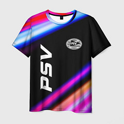 Футболка мужская PSV speed game lights, цвет: 3D-принт