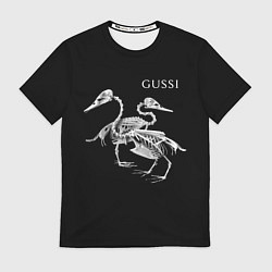 Футболка мужская Gussi - two skeletons of a goose, цвет: 3D-принт