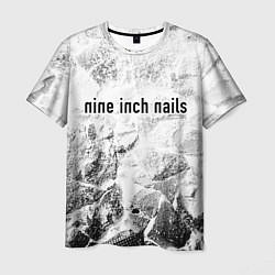 Футболка мужская Nine Inch Nails white graphite, цвет: 3D-принт