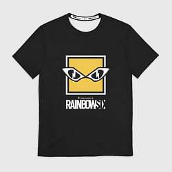 Футболка мужская Rainbow six 6 logo games, цвет: 3D-принт