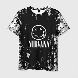 Футболка мужская Nirvana teddy, цвет: 3D-принт