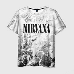 Футболка мужская Nirvana white graphite, цвет: 3D-принт