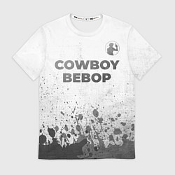Футболка мужская Cowboy Bebop - white gradient посередине, цвет: 3D-принт