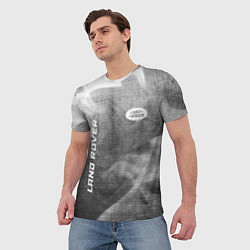Футболка мужская Land Rover - grey gradient вертикально, цвет: 3D-принт — фото 2