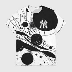 Мужская футболка New York Yankees baseball team - abstraction