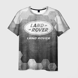 Футболка мужская Land Rover - grey gradient, цвет: 3D-принт