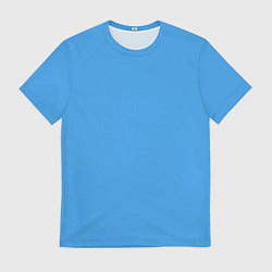 Мужская футболка Эмоция печаль - синий