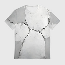 Мужская футболка Растрескавшийся бетон