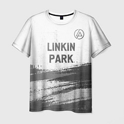 Футболка мужская Linkin Park - white gradient посередине, цвет: 3D-принт