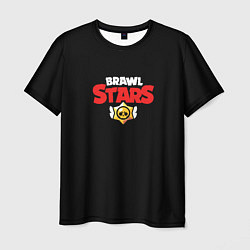 Футболка мужская Brawl stars logo red, цвет: 3D-принт