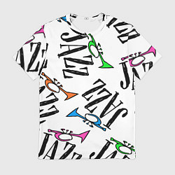 Мужская футболка Just jazz in color