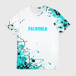Футболка мужская Palworld краски, цвет: 3D-принт