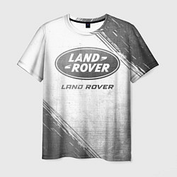 Футболка мужская Land Rover - white gradient, цвет: 3D-принт