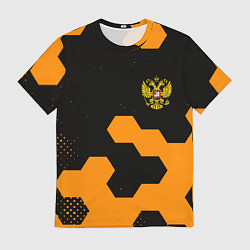 Мужская футболка Герф РФ соты броня