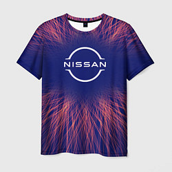 Футболка мужская Nissan red energy, цвет: 3D-принт