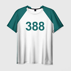 Футболка мужская Игра в кальмара 388, цвет: 3D-принт
