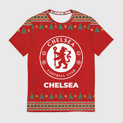 Футболка мужская Chelsea new year, цвет: 3D-принт