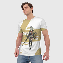Футболка мужская Цезарь Кинг - ZZZ, цвет: 3D-принт — фото 2