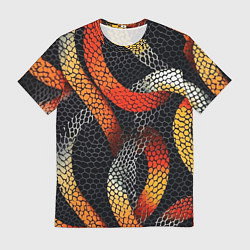 Мужская футболка В змеях