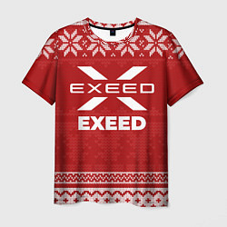 Футболка мужская Новогодний Exeed, цвет: 3D-принт