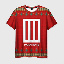 Футболка мужская Paramore new year, цвет: 3D-принт