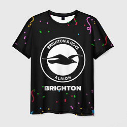 Футболка мужская Brighton конфети, цвет: 3D-принт